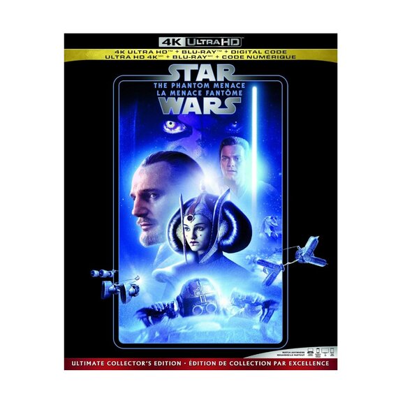 Star Wars The Phantom Menace [ Ultimate Collector's Edition ] (4K Ultra HD) NEW - Picture 1 of 6